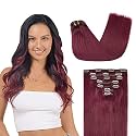 GOO GOO Clip in Hair Extensions Real