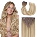 GOO GOO Clip in Hair Extensions Real
