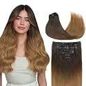 GOO GOO Clip in Hair Extensions Real