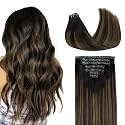 GOO GOO Clip in Hair Extensions Real