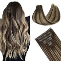 GOO GOO Clip in Hair Extensions Real