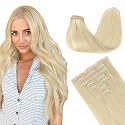 GOO GOO Clip in Hair Extensions Real