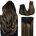GOO GOO Clip in Hair Extensions Real