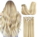 GOO GOO Clip in Hair Extensions Real