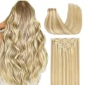 GOO GOO Clip in Hair Extensions Real