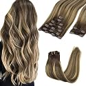 GOO GOO Clip in Hair Extensions Real