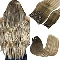 GOO GOO Clip in Hair Extensions Real