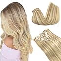 GOO GOO Clip in Hair Extensions Real