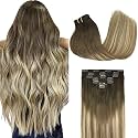 GOO GOO Clip in Hair Extensions Real