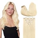 GOO GOO Clip in Hair Extensions Real
