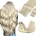 GOO GOO Clip in Hair Extensions Real