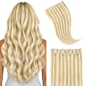 GOO GOO Clip in Hair Extensions Real