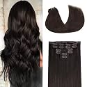 GOO GOO Clip in Hair Extensions Real