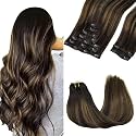 GOO GOO Clip in Hair Extensions Real