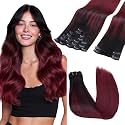 GOO GOO Clip in Hair Extensions Real