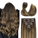 GOO GOO Clip in Hair Extensions Real