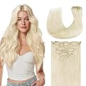 GOO GOO Clip in Hair Extensions Real