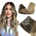 GOO GOO Clip in Hair Extensions Real
