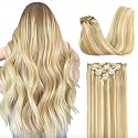 GOO GOO Clip in Hair Extensions Real