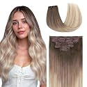 GOO GOO Clip in Hair Extensions Real