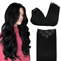 GOO GOO Clip in Hair Extensions Real
