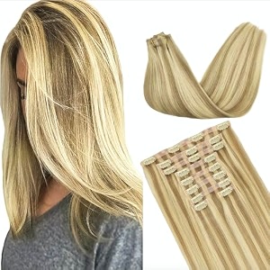 GOO GOO Seamless Clip in Hair Extensions