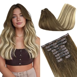 GOO GOO Seamless Clip in Hair Extensions