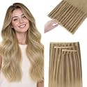 GOO GOO Tape In Weft Hair Extensions, Invisible Genius Weft Home DIY