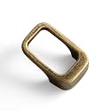 Goo-Ki Antique Brass Cabinet Pulls with 0.6'' (16MM) Hole Centers,Retro Zinc Alloy Drawer Pulls for Drawer,Wardrobe,Cupboard,6 Pack…