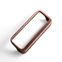 Goo-Ki Antique Copper Cabinet pulls with 3''(76mm) Hole Center,Modern Zinc Alloy Finger Pulls for Drawer,Wardrobe,Cupboard,6 Pack