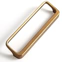 Goo-Ki Champagne Copper Cabinet Pulls with Hole Center 5''(128MM),Modern Zinc Alloy Drawer Pulls for Drawer,Wardrobe,Cupboard,6 Pack