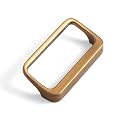 Goo-Ki Champagne Copper Cabinet Pulls with Hole Center 2.55''(64MM),Modern Zinc Alloy Drawer Pulls for Drawer,Wardrobe,Cupboard,6 Pack