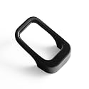 Goo-Ki Matt Black Cabinet Pulls with 0.6'' (16MM) Hole Centers,Modern Zinc Alloy Drawer Pulls for Drawer,Wardrobe,Cupboard,6 Pack…