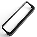 Goo-Ki Matte Black Cabinet Pulls with Hole Center 5''(128mm),Modern Zinc Alloy Drawer Pulls for Drawer,Wardrobe,Cupboard,6 Pack
