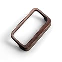 Goo-Ki Oil Rubbered Bronze Cabinet Pulls with Hole Center 2.5''(64MM),Modern Zinc Alloy Finger Pulls for Drawer,Wardrobe,Cupboard,6 Pack