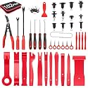 GOOACC Car Push Retainer Clips &amp; Auto Fasteners Assortment Popular Sizes Nylon Bumper Fender Rivets, 42Pcs Remover + 60Pcs Clips
