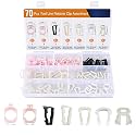 GOOACC 70Pcs Fuel Line Retaining Clips Assortment Kit