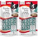 Good 'n' Tasty Triple Flavor Puree Mix-Ins Dog Food Topper Treats for All Dogs, 7 Count, Easy Single-Serve Portions, Added Protein with Tuna, Chicken and Duck (Pack of 2)