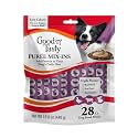 Good 'n' Tasty Triple Flavor Puree Mix-Ins Dog Food Topper &amp; Treat, 28 Ct