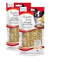 Good 'n' Tasty Triple Flavor Puree Mix-Ins Dog Food Topper Treats for All Dogs, 7 Count, Easy Single-Serve Portions, Added Protein with Chicken, Salmon and Duck (Pack of 2)
