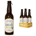 The Good Bug Kombucha | Pineapple Basil | Fermented Tea | 1 Bn. CFU Live Cultures | Gut Friendly | Gluten free | Immunity Booster | Antioxidant and Hydration | Pack of 3 | 300 Ml