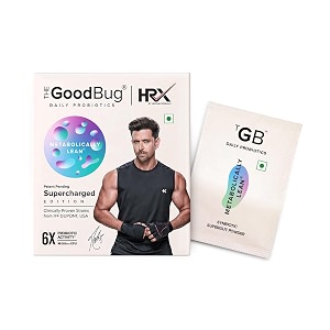 the good bug metabolically lean hrx supergut powderweight loss for women amp menprobiotics  l-carnitineboosts metabolism amp reduces cravings6x probiotic activity 15 days pack1 count15 servings