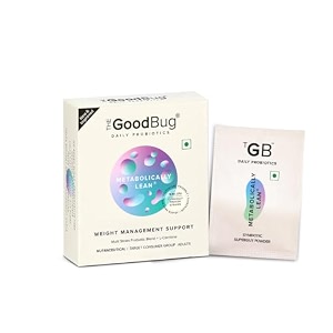 the good bug metabolically lean supergut powder  weight loss for women amp men  probiotics  l-carnitine  boosts metabolism amp reduces cravings  6x probiotic activity  15 days pack