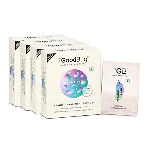 the good bug metabolically lean supergut powder probiotics  l-carnitine  boosts metabolism amp reduces cravings  for men amp women  60 days pack