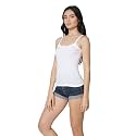 Good Connection Women39s Spaghetti Straps Plain Cotton