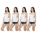 Good Connection Women39s Spaghetti Straps Plain Cotton