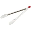 Good Cook 10521 Gourmet Stainless Steel Cooking Tongs, Silver