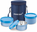 Good Day Easymeal_3pcs_blue 3 Containers Plastic Office
