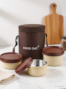 Good Day Easymeal 3pcs brown 3 Containers