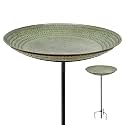 Good Directions Blue Verde Bird Bath on Garden Pole 18"
